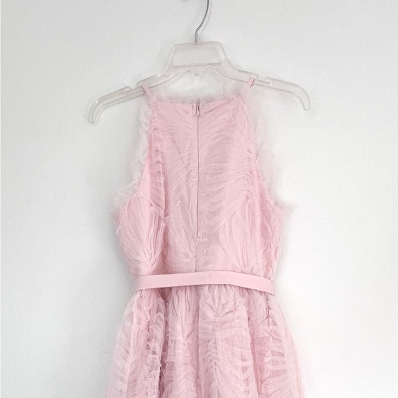 NWT Shayla Tulle Halter Dress in Light Pink - Size Medium - Picture 9 of 13